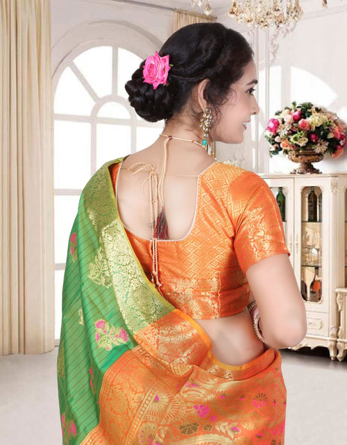 Load image into Gallery viewer, rajyogam banarasi silk saree surat
