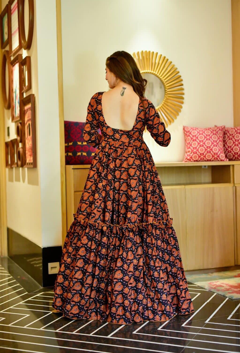 rajyogam designer gown surat