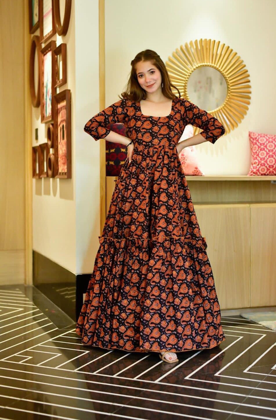 rajyogam designer gown surat