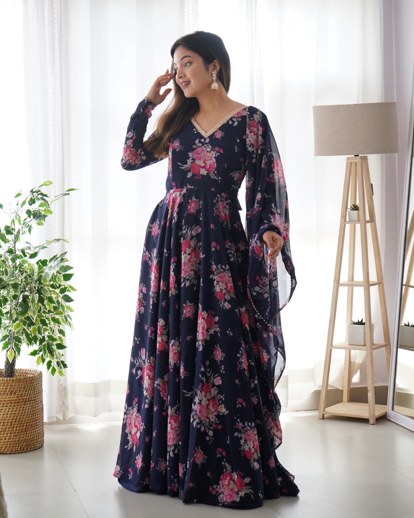 rajyogam designer anarkali suit surat