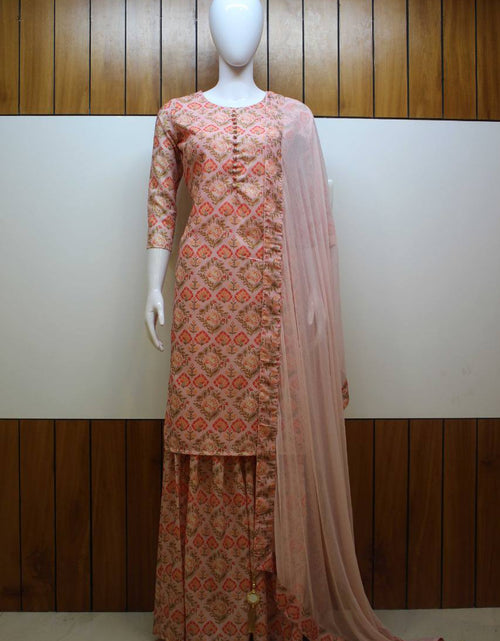 Load image into Gallery viewer, rajyogam designer palazzo suit surat
