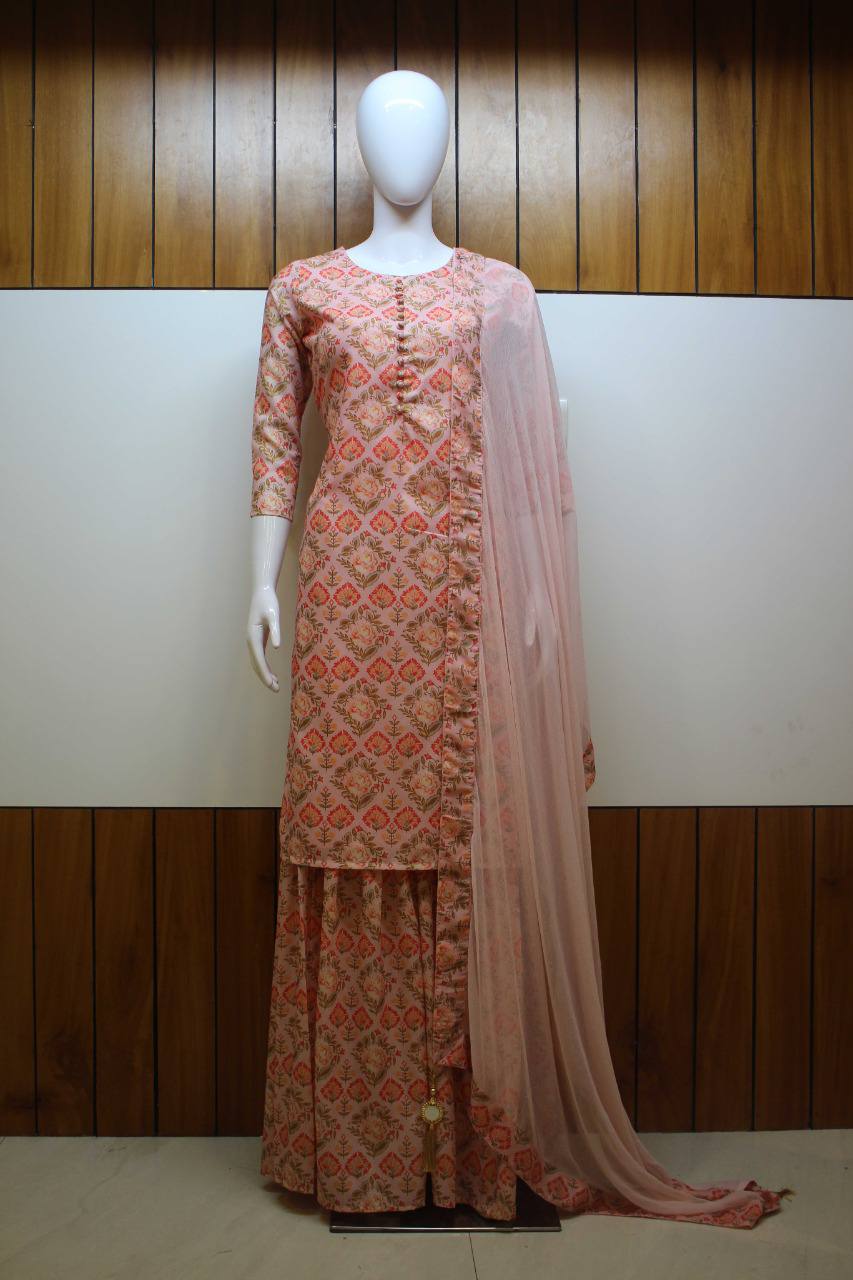 rajyogam designer palazzo suit surat
