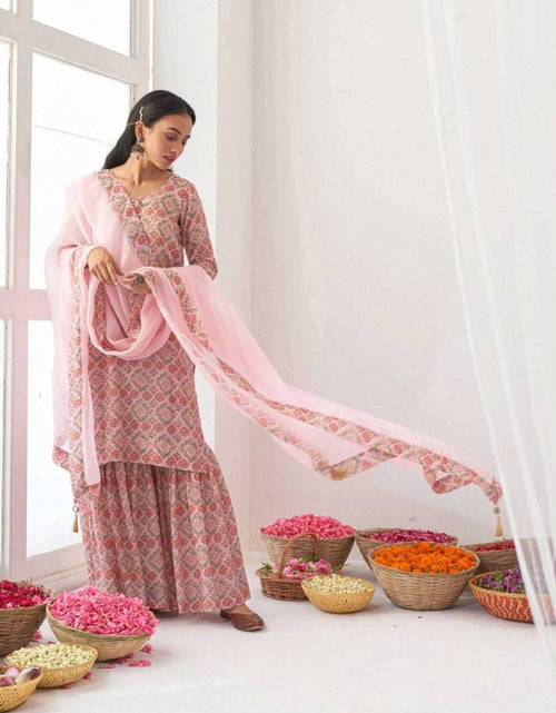 Load image into Gallery viewer, rajyogam designer palazzo suit surat
