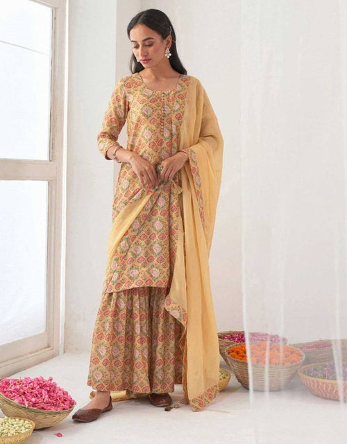 Load image into Gallery viewer, rajyogam designer palazzo suit surat
