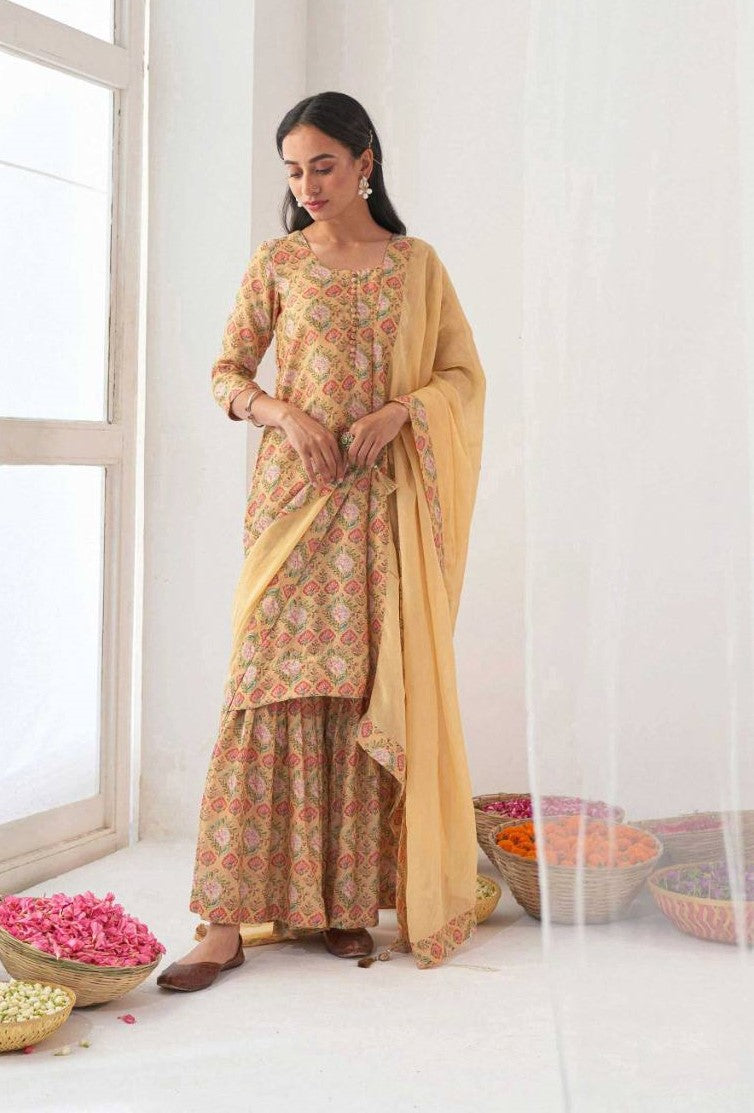 rajyogam designer palazzo suit surat