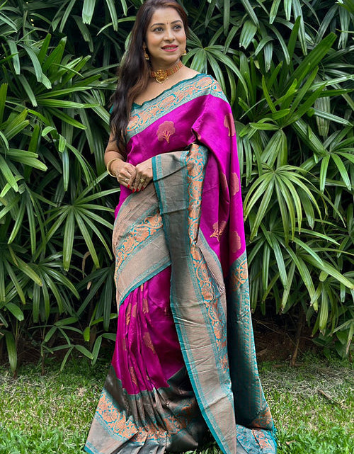 Load image into Gallery viewer, rajyogam banarasi silk saree surat
