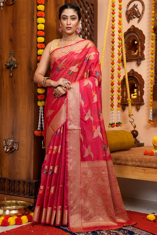 rajyogam organza silk saree surat