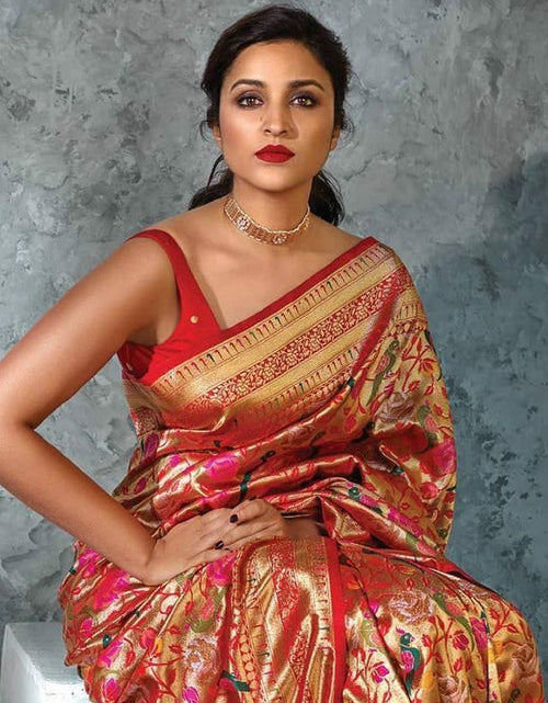 Load image into Gallery viewer, rajyogam paithani silk saree surat
