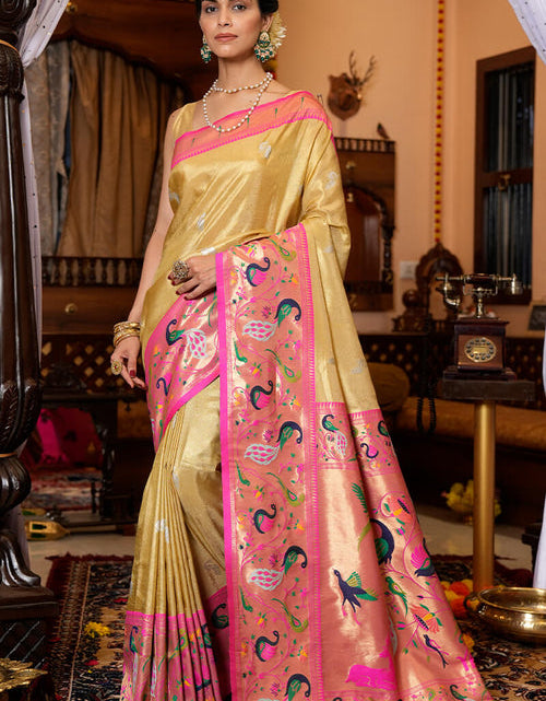 Load image into Gallery viewer, rajyogam paithani silk saree surat
