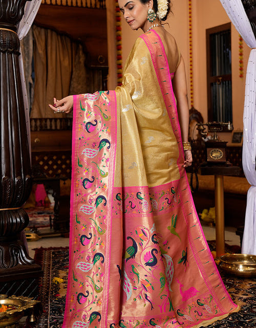 Load image into Gallery viewer, rajyogam paithani silk saree surat
