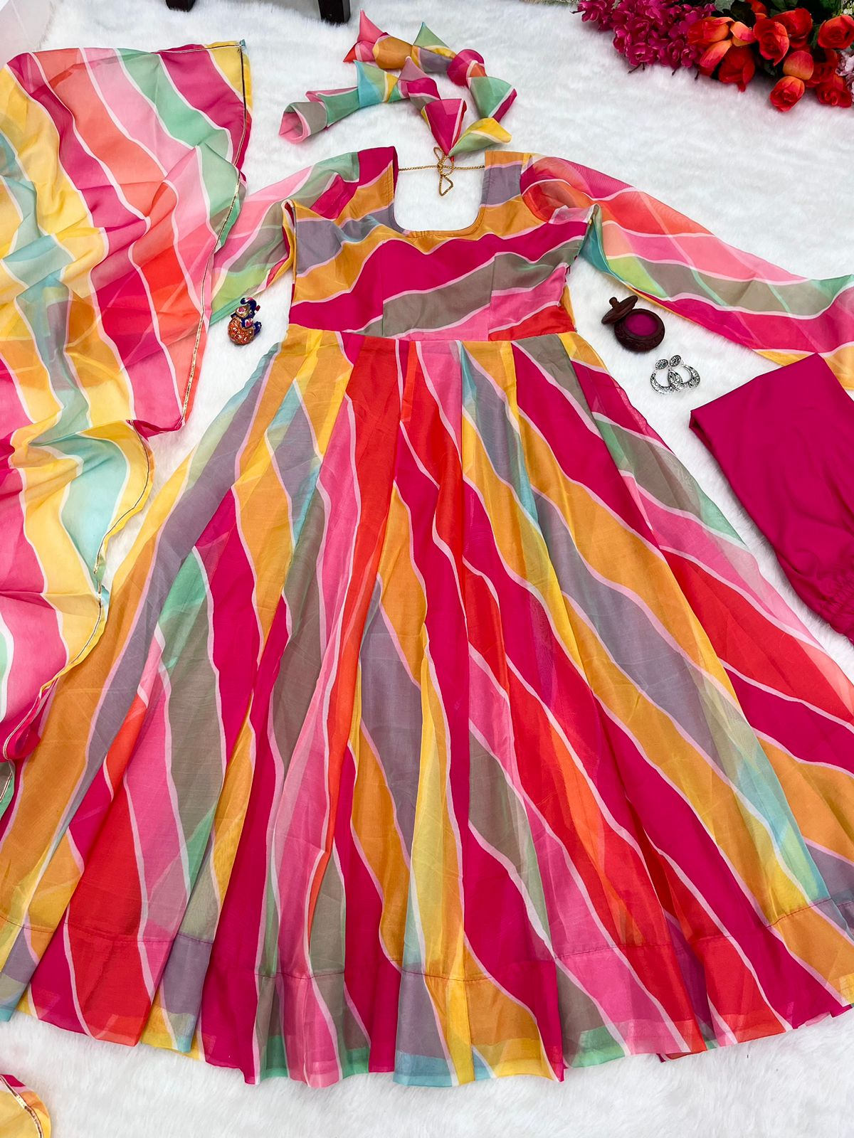 rajyogam designer anarkali suit surat