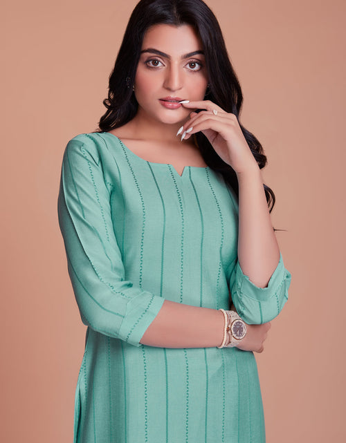 Load image into Gallery viewer, rajyogam designer kurti set surat
