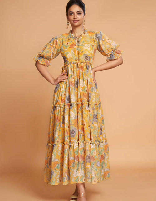 Load image into Gallery viewer, rajyogam designer gown surat
