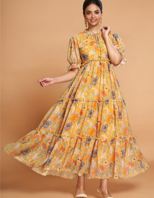 Load image into Gallery viewer, rajyogam designer gown surat
