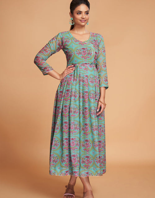 Load image into Gallery viewer, rajyogam designer gown surat

