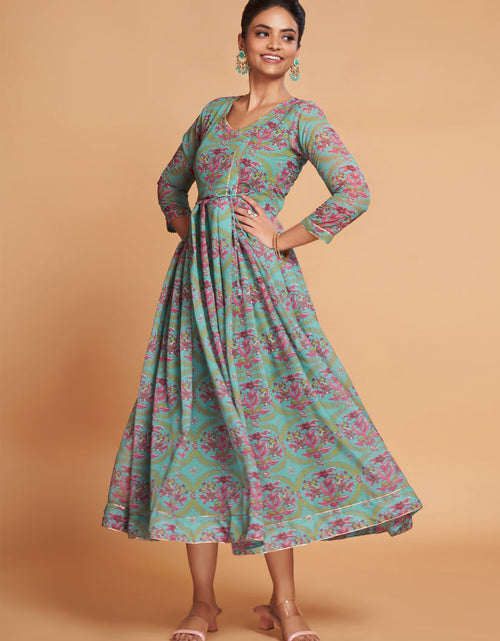 Load image into Gallery viewer, rajyogam designer gown surat
