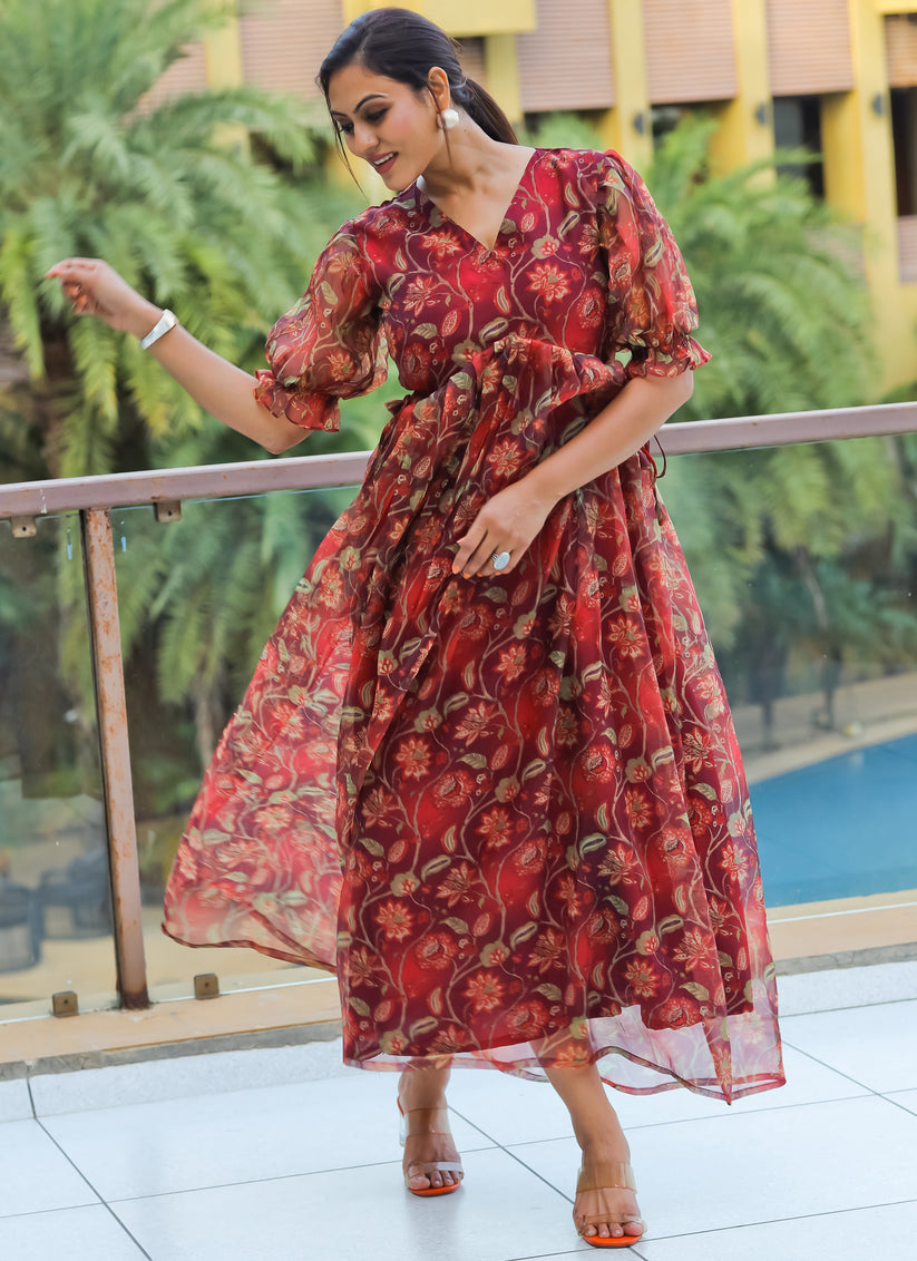 rajyogam designer gown surat