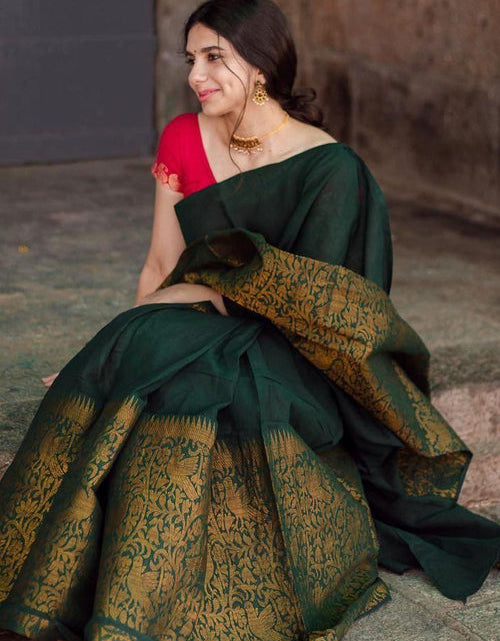 Details more than 210 dark green designer saree best