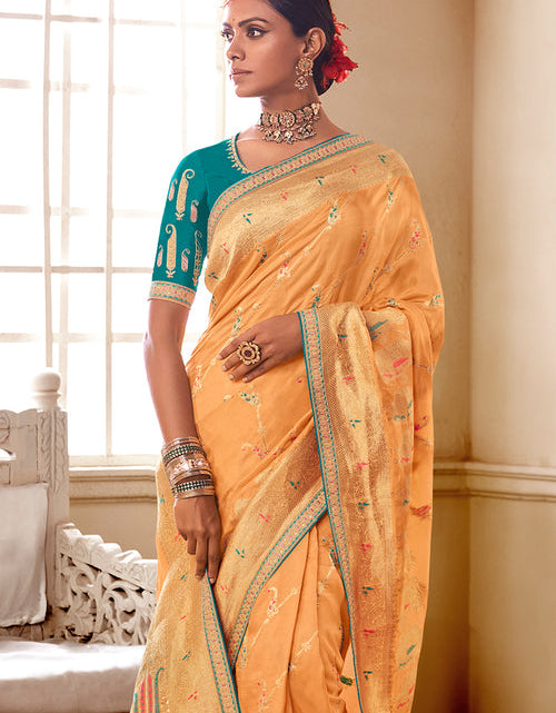 Load image into Gallery viewer, rajyogam banarasi silk saree surat
