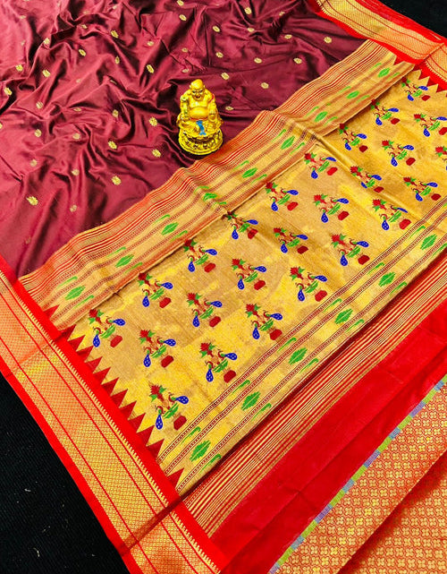 Load image into Gallery viewer, rajyogam paithani silk saree surat
