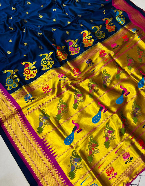 Load image into Gallery viewer, rajyogam paithani silk saree surat
