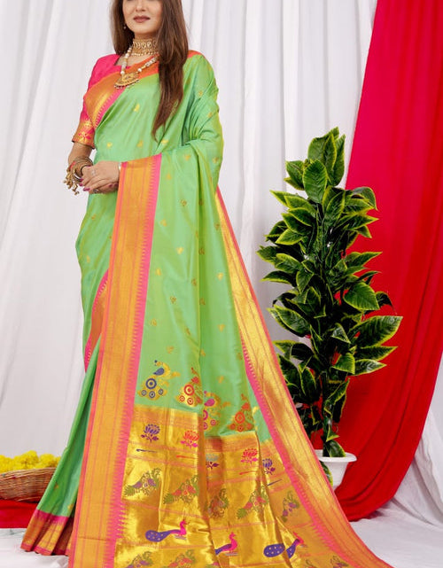 Load image into Gallery viewer, rajyogam paithani silk saree surat
