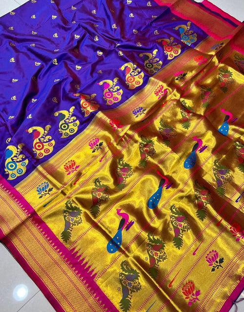 Load image into Gallery viewer, rajyogam paithani silk saree surat
