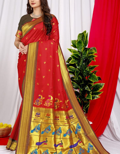 Load image into Gallery viewer, rajyogam paithani silk saree surat
