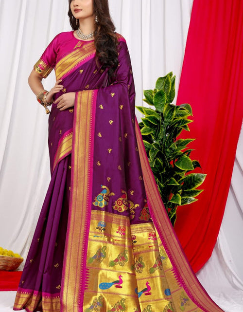 Load image into Gallery viewer, rajyogam paithani silk saree surat
