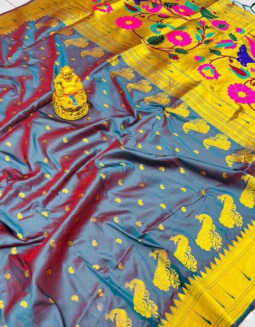 Load image into Gallery viewer, rajyogam paithani silk saree surat
