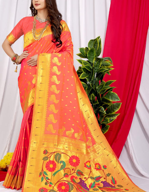 Load image into Gallery viewer, rajyogam paithani silk saree surat
