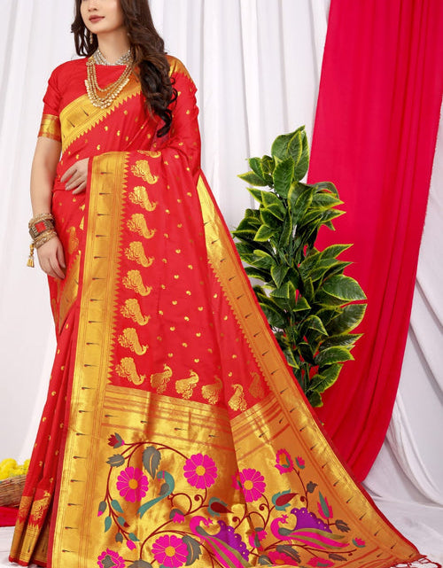 Load image into Gallery viewer, rajyogam paithani silk saree surat
