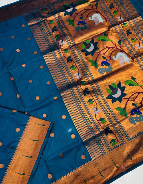 Load image into Gallery viewer, rajyogam paithani silk saree surat
