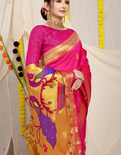 Load image into Gallery viewer, rajyogam paithani silk saree surat
