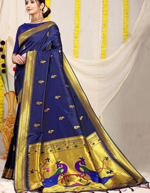 Load image into Gallery viewer, rajyogam paithani silk saree surat
