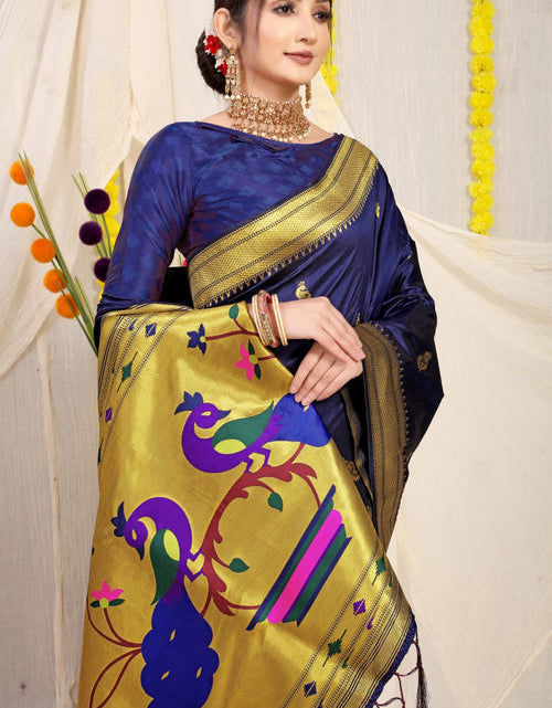 Load image into Gallery viewer, rajyogam paithani silk saree surat
