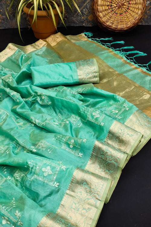 rajyogam organza silk saree surat