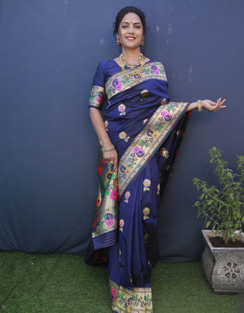 Load image into Gallery viewer, rajyogam paithani silk saree surat
