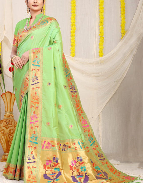 Load image into Gallery viewer, rajyogam paithani silk saree surat
