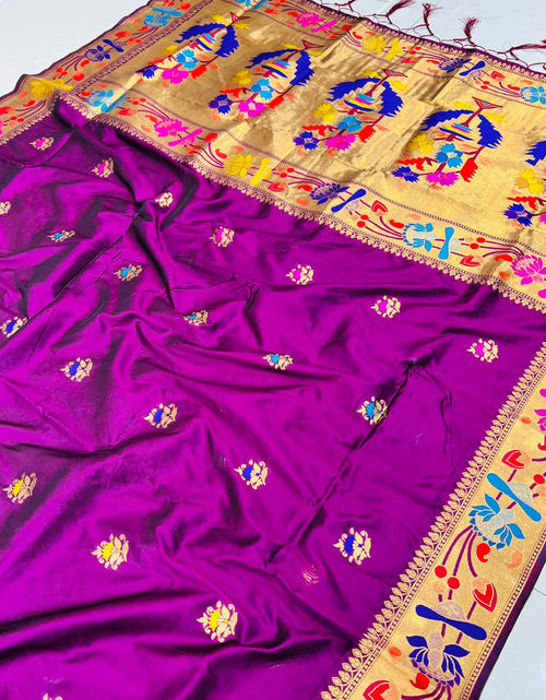 Load image into Gallery viewer, rajyogam paithani silk saree surat
