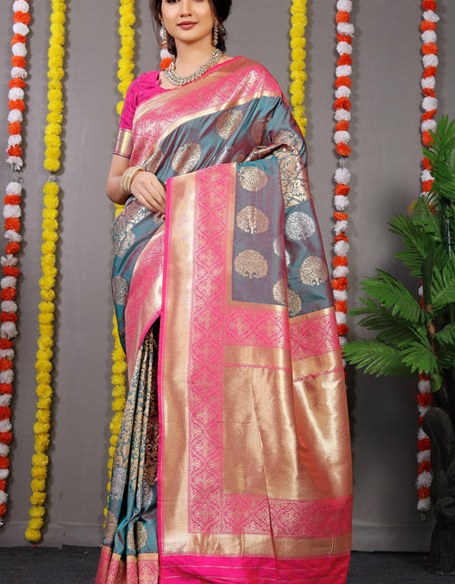 Load image into Gallery viewer, rajyogam banarasi silk saree surat
