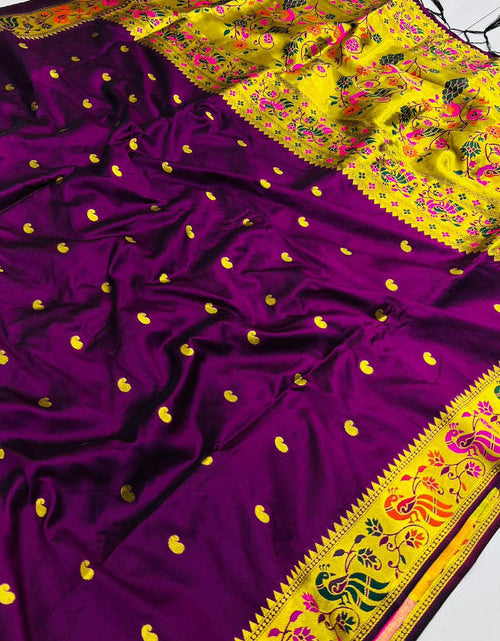 Load image into Gallery viewer, rajyogam paithani silk saree surat
