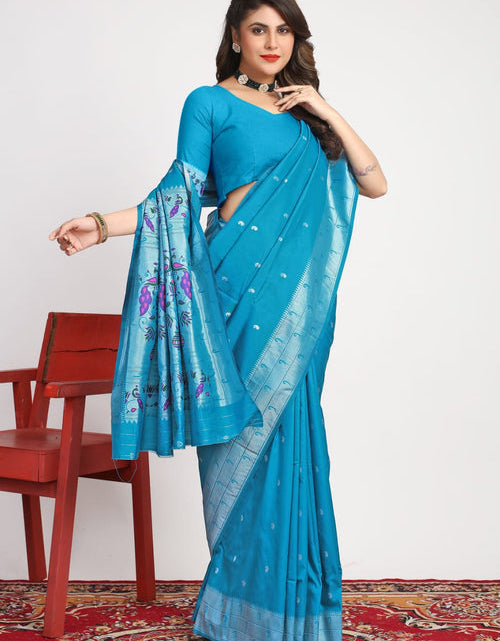 Load image into Gallery viewer, rajyogam paithani silk saree surat
