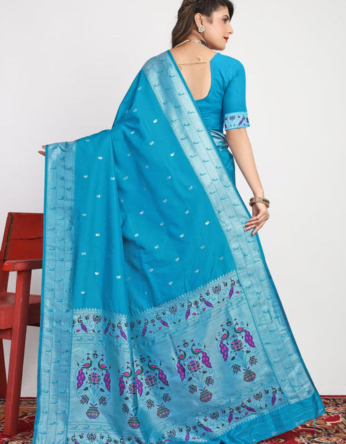 Load image into Gallery viewer, rajyogam paithani silk saree surat
