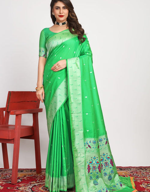 Load image into Gallery viewer, rajyogam paithani silk saree surat
