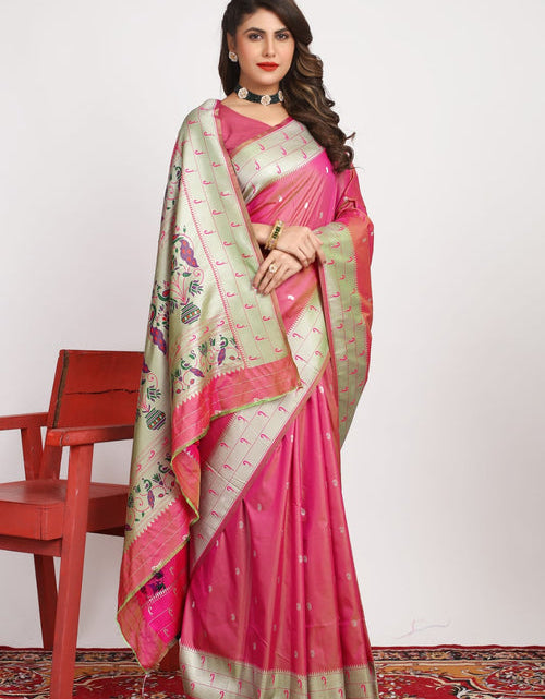 Load image into Gallery viewer, rajyogam paithani silk saree surat
