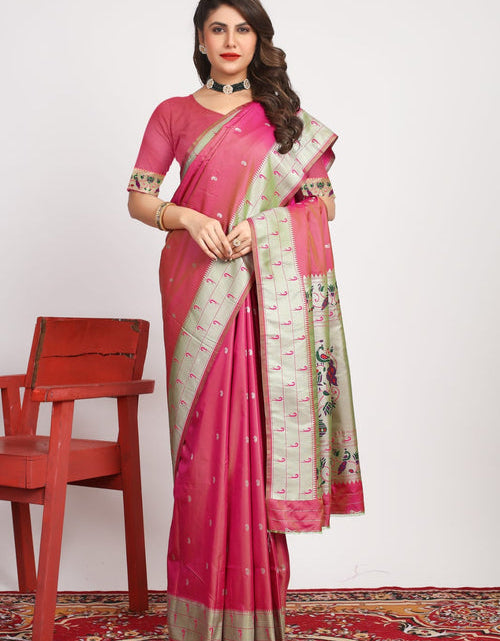 Load image into Gallery viewer, rajyogam paithani silk saree surat
