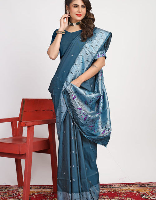 Load image into Gallery viewer, rajyogam paithani silk saree surat
