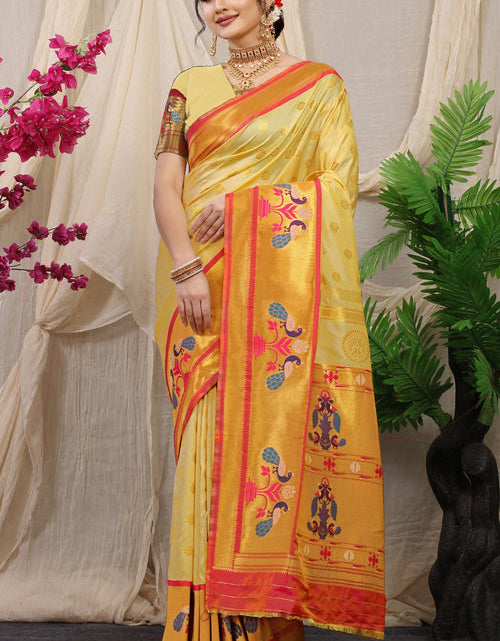 Load image into Gallery viewer, rajyogam paithani silk saree surat
