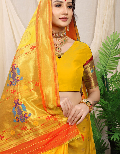 Load image into Gallery viewer, rajyogam paithani silk saree surat
